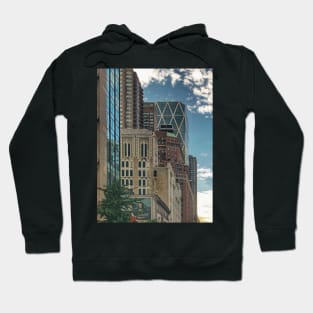 Antique Buildings Skyscrapers Architecture Midtown Manhattan New York City Hoodie